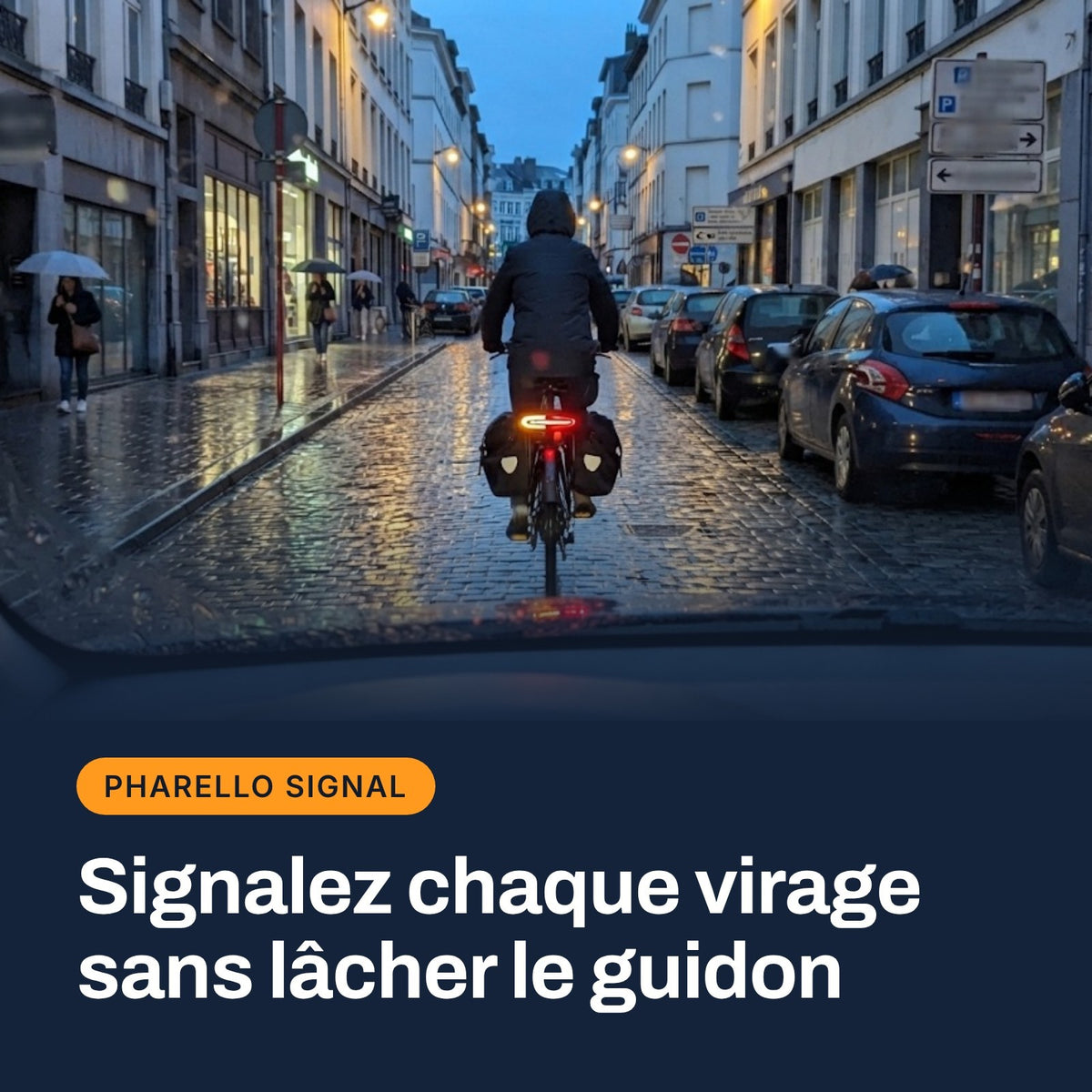 Pharello Signal – Clignotants vélo sans fil