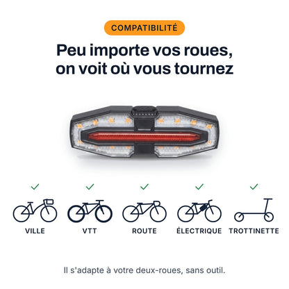 Pharello Signal – Clignotants vélo sans fil